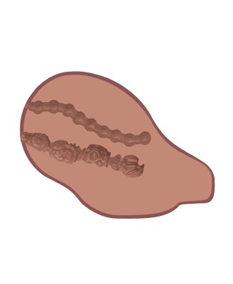 Big Ass Banger Vibr. Brown skin tone