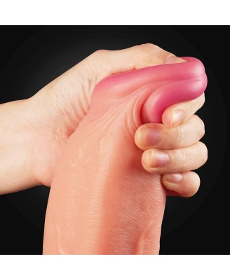 12" Dual Layered Platinum - Silikonowe Dildo