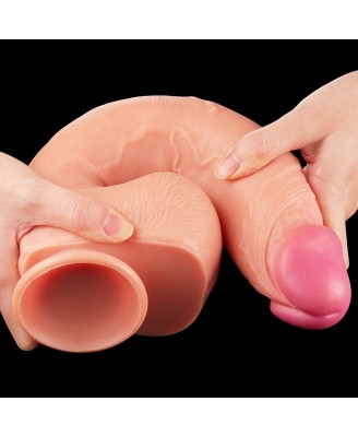 12" Dual Layered Platinum - Silikonowe Dildo