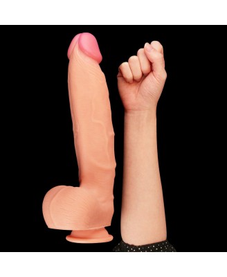 12" Dual Layered Platinum - Silikonowe Dildo