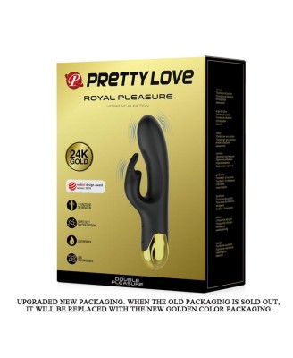 PRETTY LOVE - DOUBLE  ROYAL PLEASURE - Wibrator Króliczek