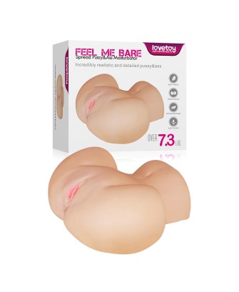 Feel Me Bare Perfect Pussy&Ass - Masturbator Realistyczny