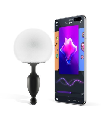 Magic Motion - Bunny App Controlled Vibrating Bunny Tail Anal Plug