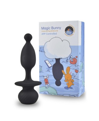 Magic Motion - Bunny App Controlled Vibrating Bunny Tail Anal Plug