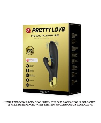 PRETTY LOVE - NAUGHTY PLAY ROYAL PLEASURE - Wibrator Króliczek