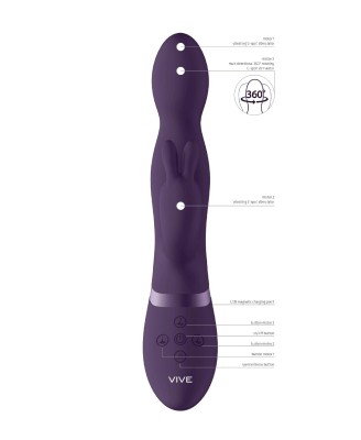 Niva - 360degrees Rabbit - Purple