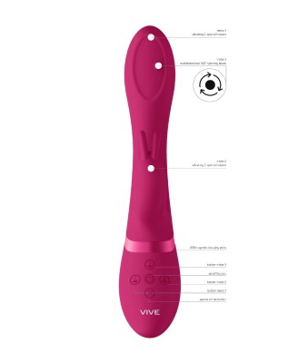 Mira - Spinning G-spot Rabbit - Pink