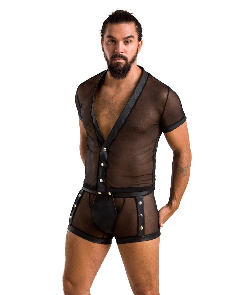 052 SET MICHAEL black XXL/XXXL - Passion