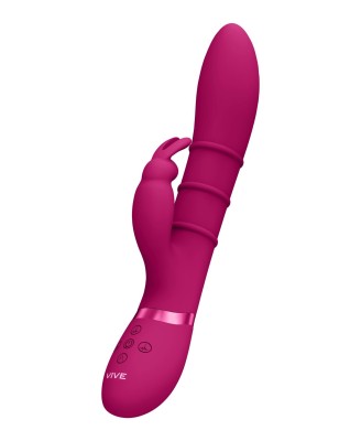 Stimulating Rings, Vibrating G-Spot Rabbit - Pink