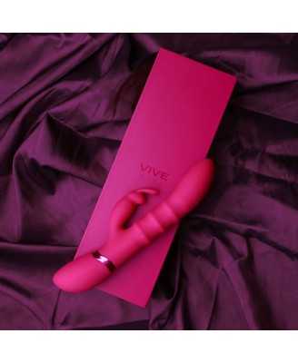 Stimulating Rings, Vibrating G-Spot Rabbit - Pink