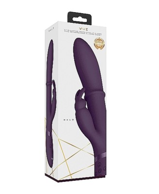 Halo - Purple - Wibrator Króliczek