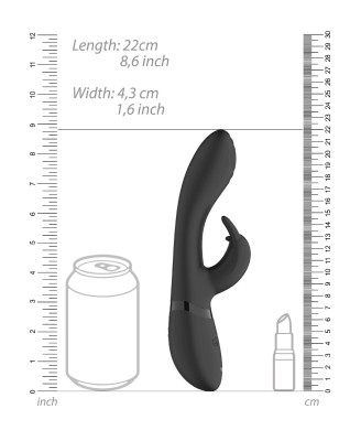 Cato - Pulse G-spot Rabbit - Black
