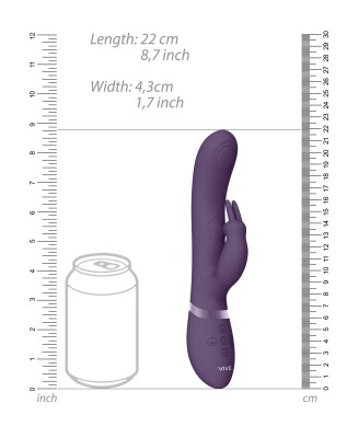 May - Pulse-Wave & C-spot & G-Spot Rabbit - Purple