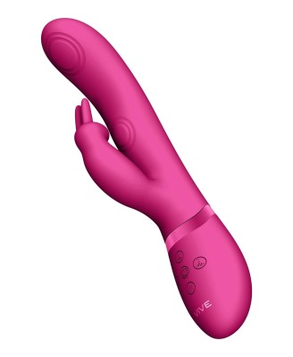 May - Pulse-Wave & C-spot & G-Spot Rabbit - Pink