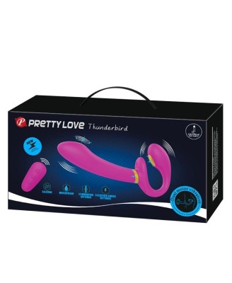 PRETTY LOVE - Thunderbird, 12 vibration functions 3 electric shock functions