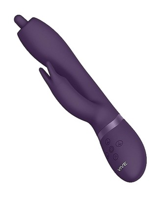 Wibrator Nilo - Pinpoint Rotating G-spot Rabbit - Purple