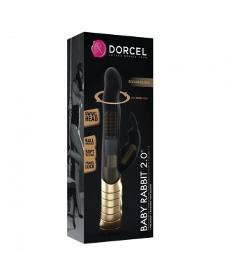 BABY RABBIT BLACK & GOLD 2.0 - RECHARGEABLE