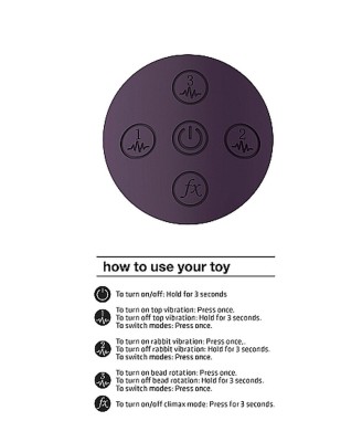 Cato - Pulse G-spot Rabbit - Purple