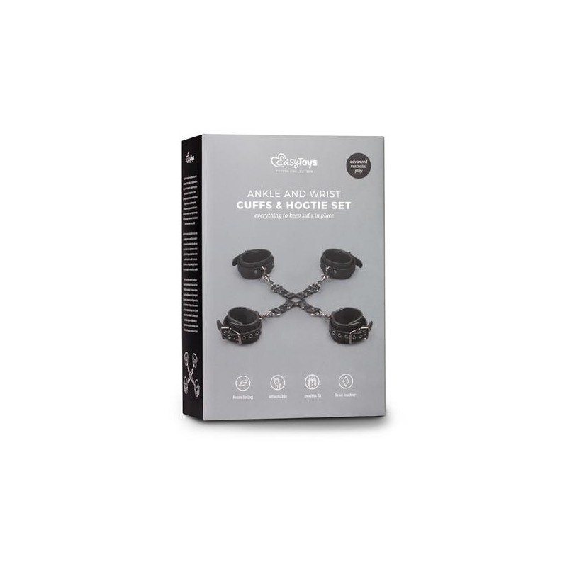 Kajdanki-Hogtie With Hand and Anklecuffs