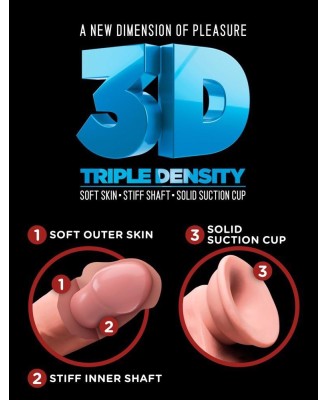 KCP 7.5 Triple Density Cock wi
