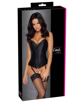 Corset black XL