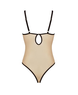 Bielizna-DAISY BODY beige XXL/XXXL