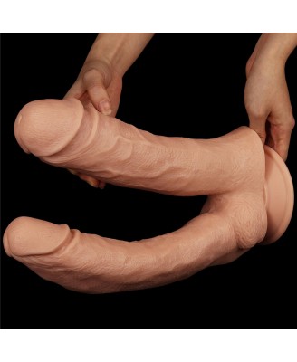 12'' Realistic Mega Double Dildo - Podwójne Dildo