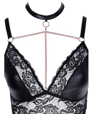 Bra and Suspender Briefs XL