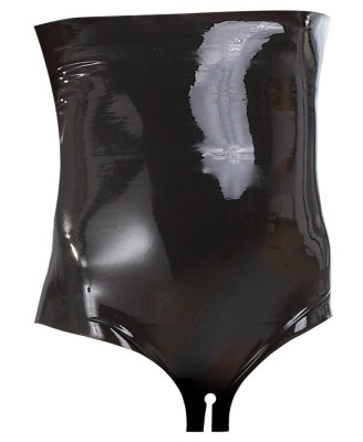 Waist-high Latex Briefs S