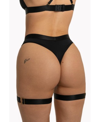 SEILA set black (bra+string) XXL/XXXL