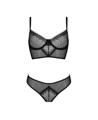 Bielizna-DENERYS SET black XXL/XXXL