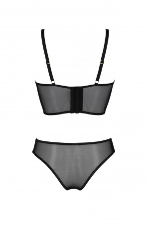 Bielizna-DENERYS SET black XXL/XXXL