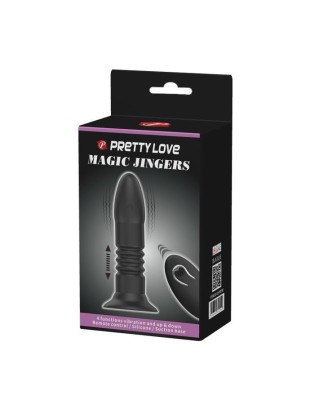 PRETTY LOVE - MAGIC JINGERS - na Pilota - Wibrujący Korek Analny