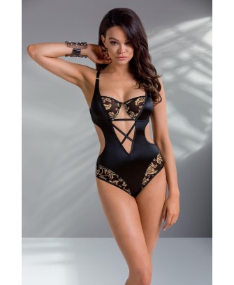 Bielizna-VICTORIA BODY black L/XL - Casmir