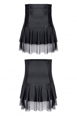 Regnes - CRD001 spódniczka czarny M