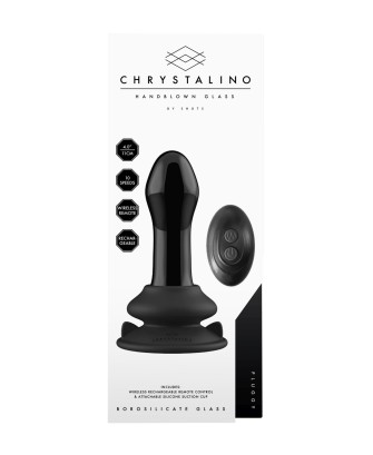 Pluggy - With Suction Cup and Remote - 10 Speed - Black