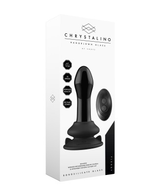 Pluggy - With Suction Cup and Remote - 10 Speed - Black