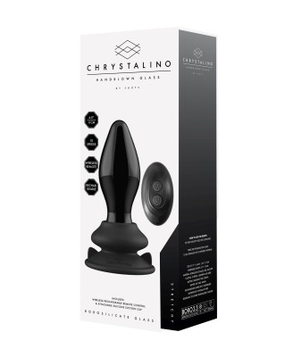 Stretchy - With Suction Cup and Remote - 10 Speed - Black