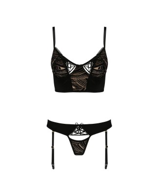 Bielizna-LARA SET black XXL/XXXL - Casmir