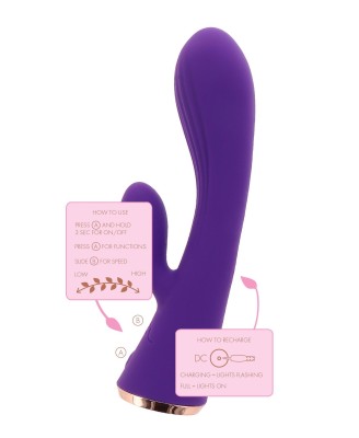 Iris Rabbit Vibrator Purple