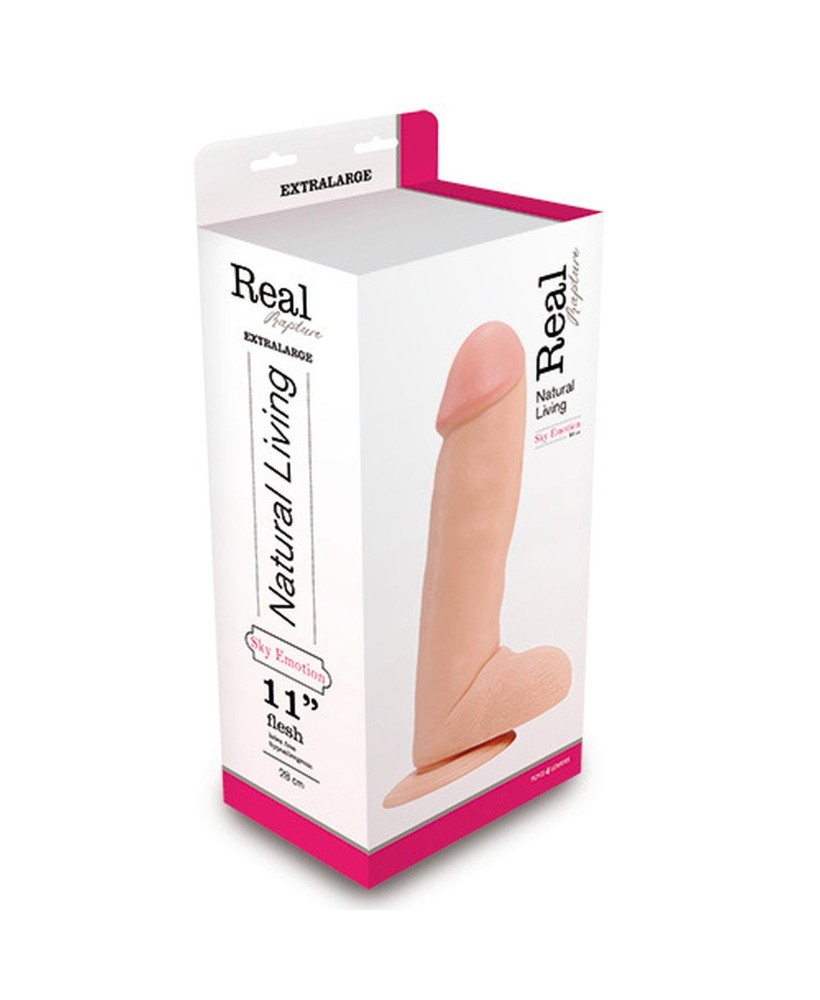 Dildo-FALLO REALISTICO REAL RAPTURE FLESH 11""