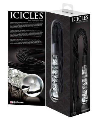 Icicles No. 38 Clear/Blue