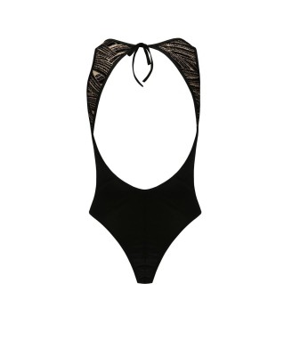 Bielizna-LARA BODY black XXL/XXXL - Casmir