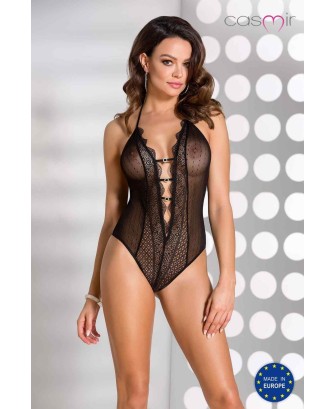 Bielizna-CLARISSE BODY black L/XL - Casmir