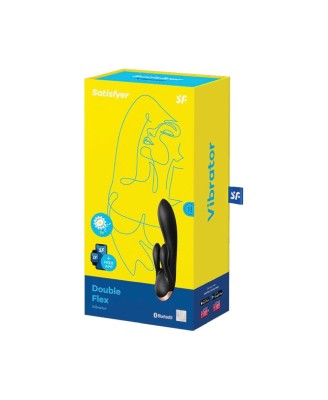 Wibrator-Double Flex Connect App (Black)