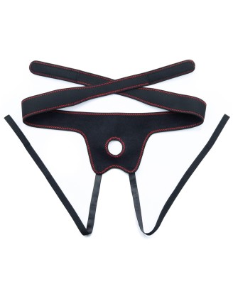 Vibrating Easy Strapon Set 8.5'' - Uprząż + Dildo