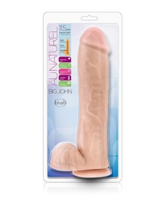 AU NATUREL BIG JOHN 11.5INCHh - Realistyczne Cieliste Dildo
