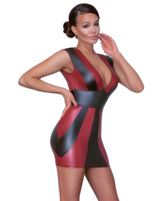 Dress red/black S