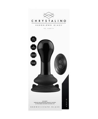 Globy - With Suction Cup and Remote - 10 Speed - Black