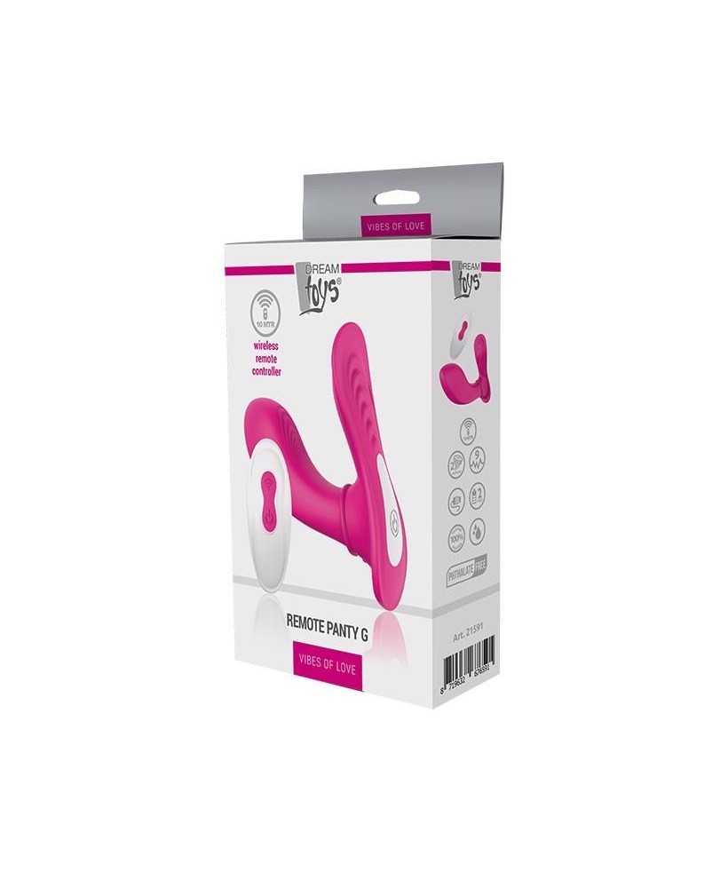 VIBES OF LOVE REMOTE PANTY G MAGENTA